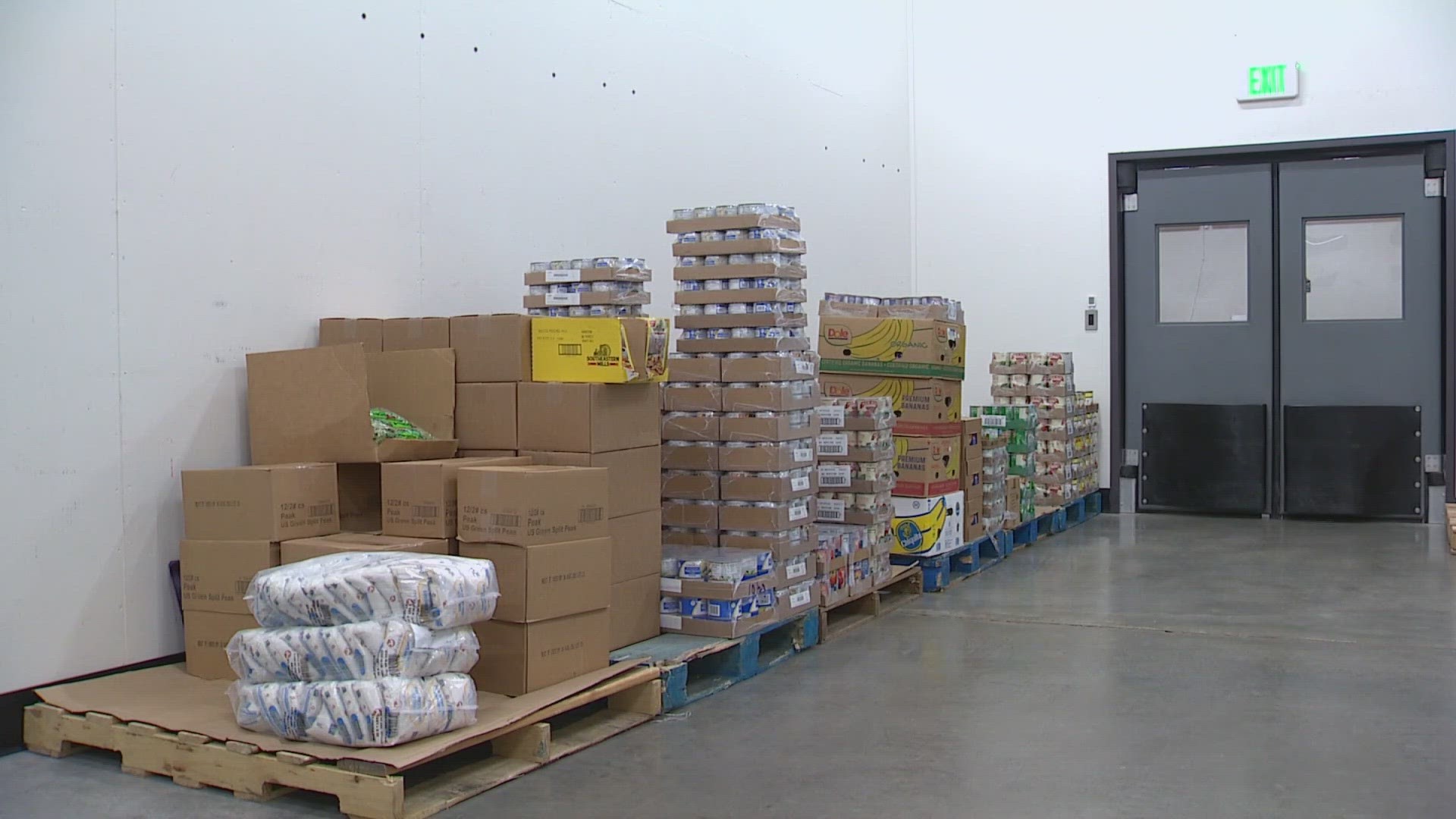 Eighteen percent of all households in the zip code visit the food bank consistently
