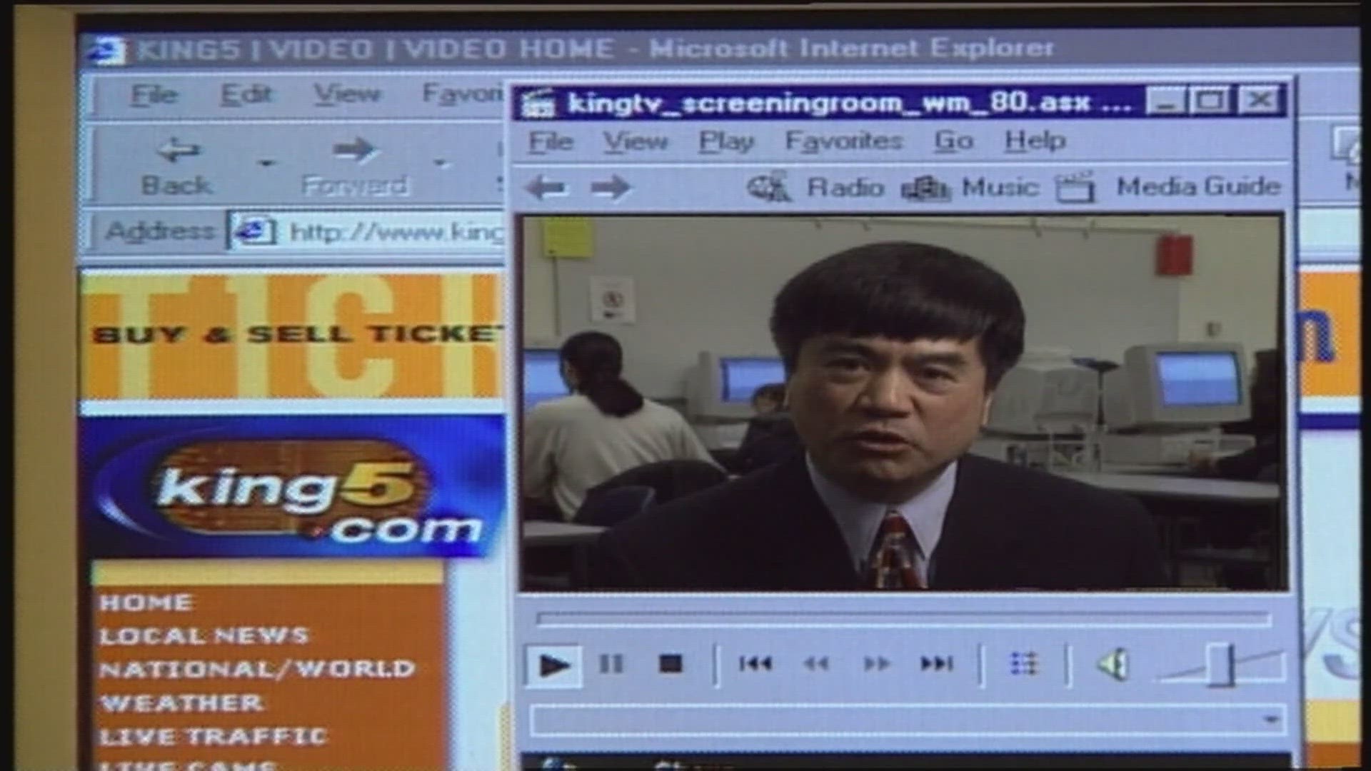 As NWCN was just launching, KING 5 was also dabbling in the online world.
