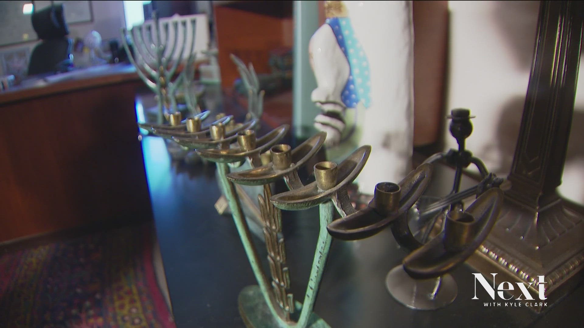 Hannukah begins Thursday evening. With war between Israel and Hamas - and rising antisemitism, Jewish leaders in Colorado say the holiday holds special meaning.